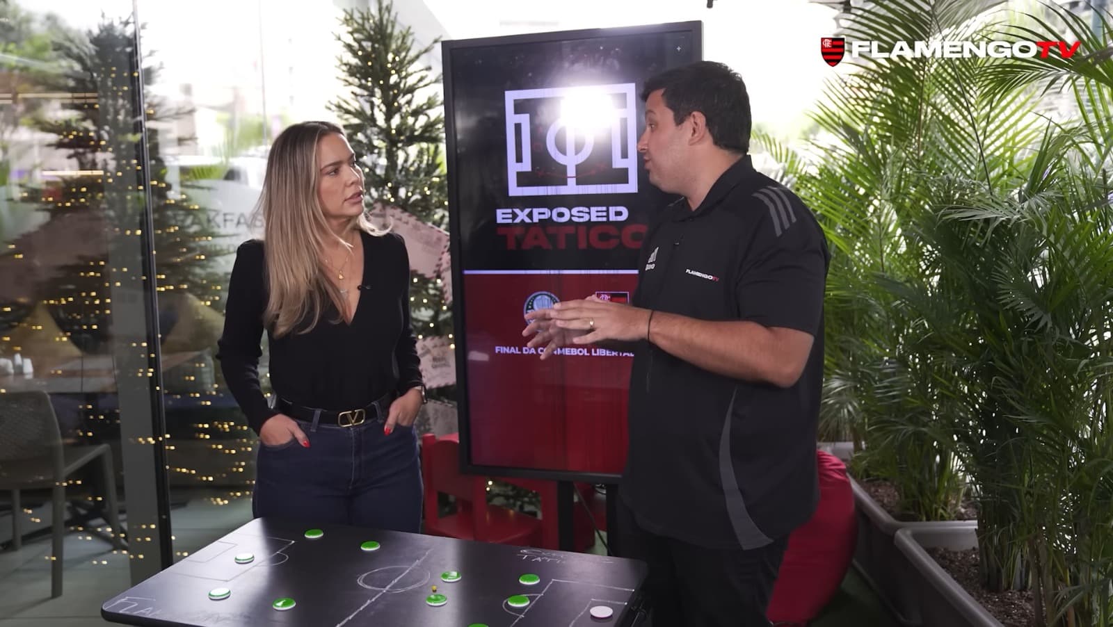 Dani Boaventura e Falso 9 expondo fragilidades do Palmeiras na Flamengo TV