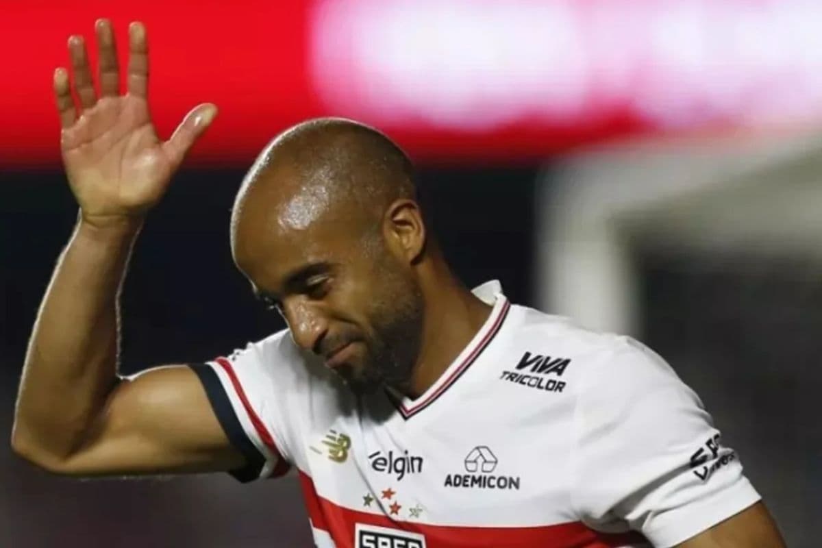 Lucas Moura, jogador do São Paulo