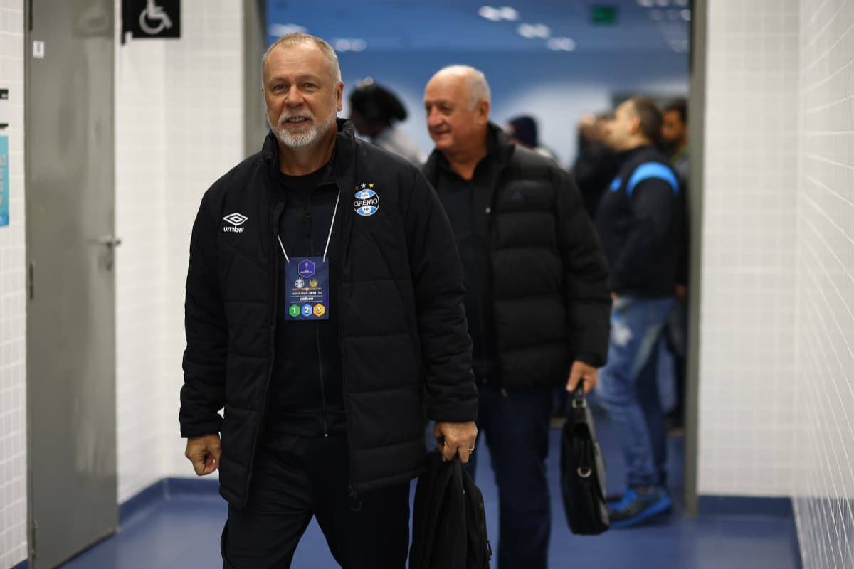 Mano Menezes Felipão Grêmio