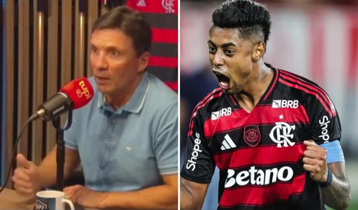 Zé Ricardo na Rádio Tupi; Bruno Henrique comemora gol pelo Flamengo