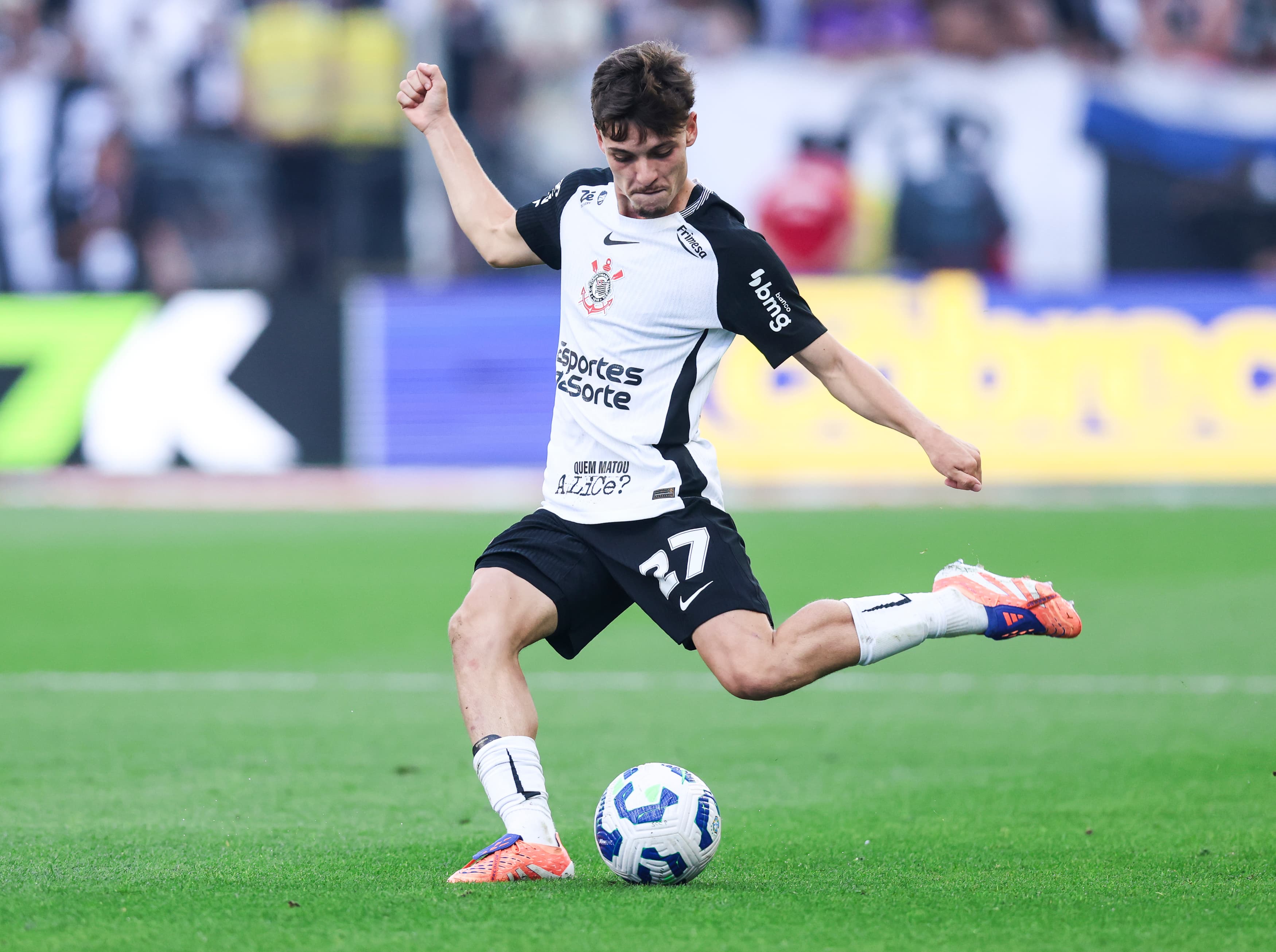 Breno Bidon em campo pelo Corinthians