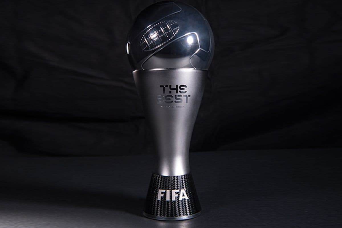 Troféu da premiação Fifa The Best