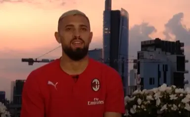 Léo Duarte, ex-Flamengo, em entrevista na época do Milan