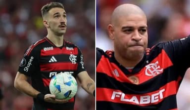 Léo Ortiz e Adriano Imperador, ídolo do Flamengo, vão participar do Jogo das Estrelas do Zico