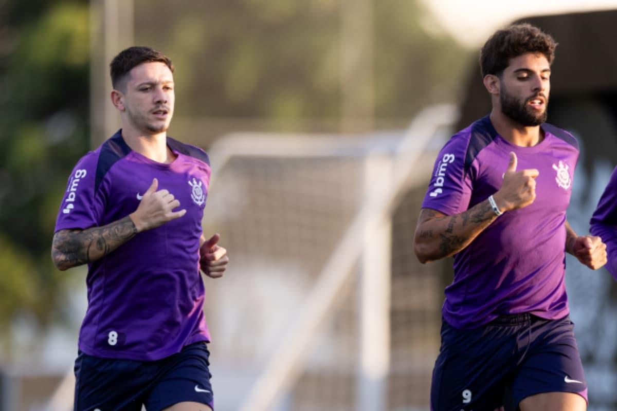 Rodrigo Garro e Yuri Alberto Corinthians