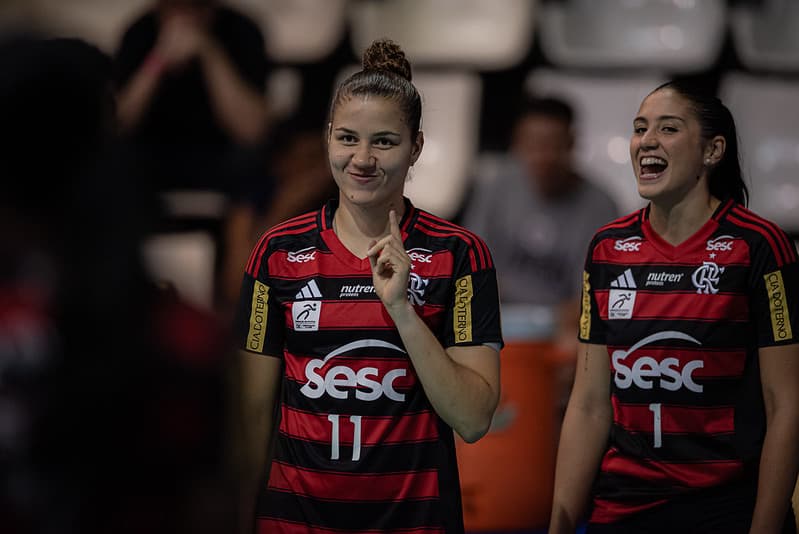 Sesc Flamengo contra o Sorocaba pela Superliga Feminina