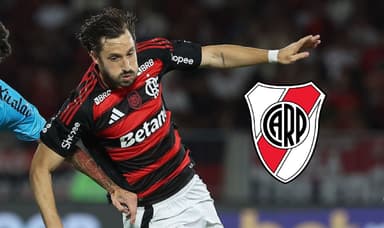 Viña, do Flamengo, é sonho do River Plate