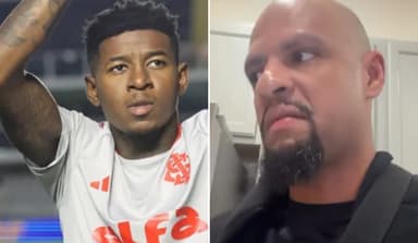 Felipe Melo avalia Vitão, novo zagueiro do Flamengo