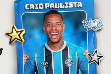 Caio Paulista é anunciado como novo reforço do Grêmio
