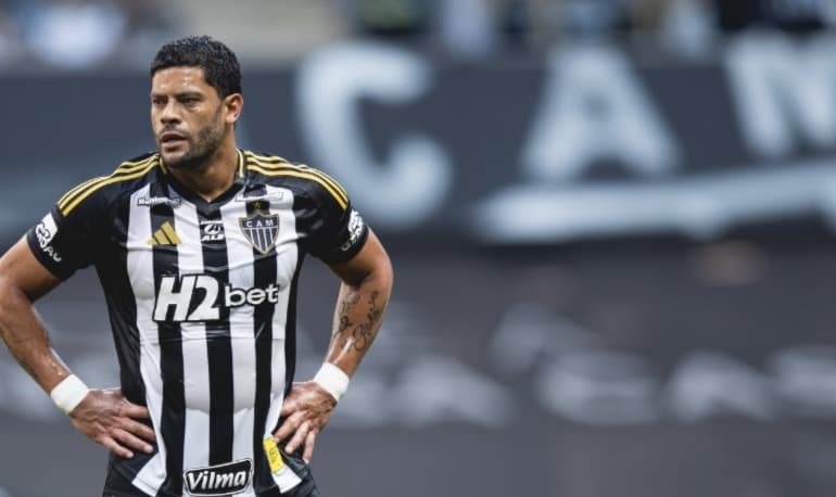 Hulk em ação pelo Atlético-MG no Campeonato Brasileiro contra o Ceará