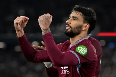 Lucas Paquetá comemora gol pelo West Ham