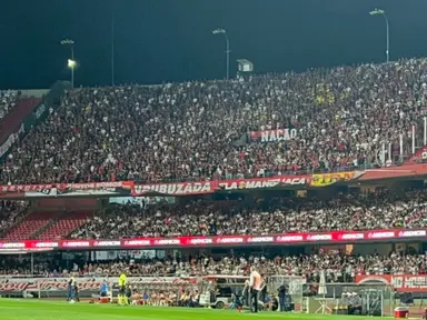 Torcida do Flamengo no Morumbi contra o São Paulo
