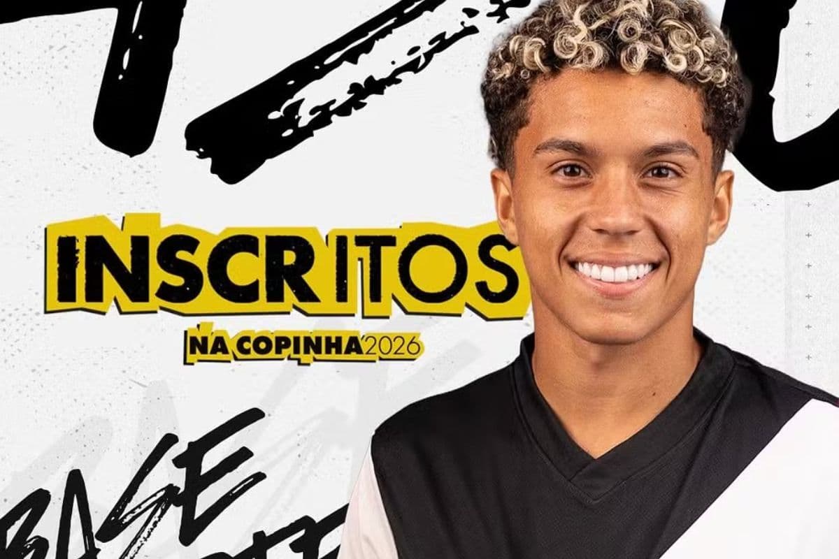 Inscritos do Vasco na Copinha 2026