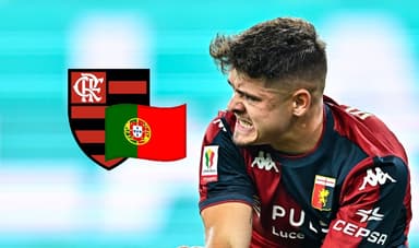 Vitinha, do Genoa, está sendo especulado no Flamengo
