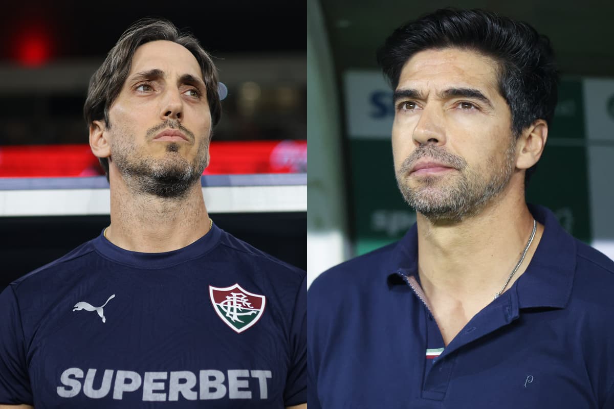 Zubeldía pelo Fluminense e Abel Ferreira pelo Palmeiras