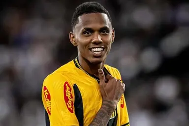 Dantas durante jogo do Novorizontino