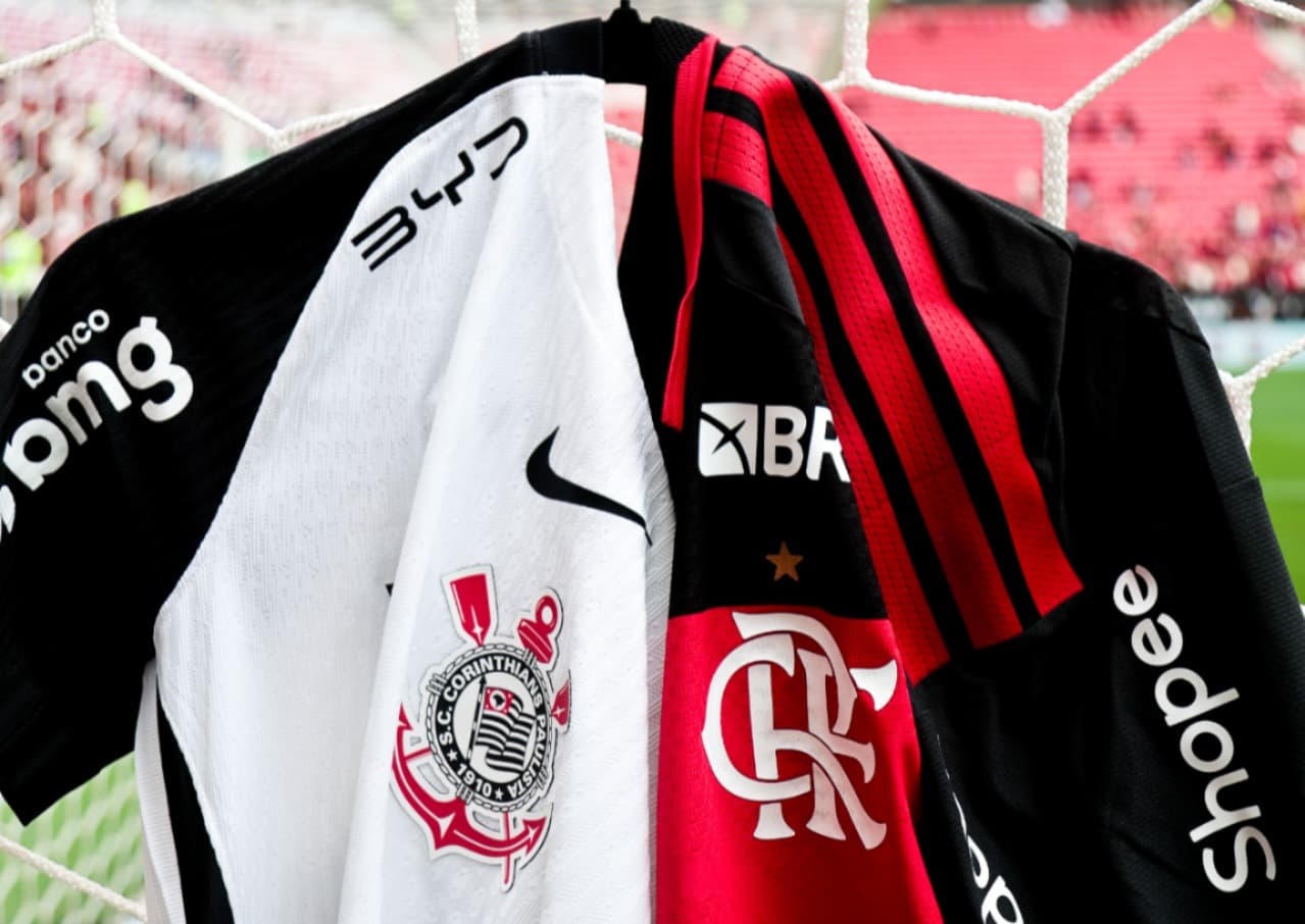 FLAMENGO X CORINTHIANS - SUPER COPA REI - MANE GARRINCHA