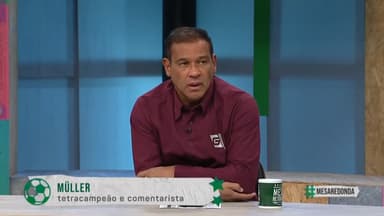 Muller fazendo comparação entre Filipe Luís e Dorival Jr