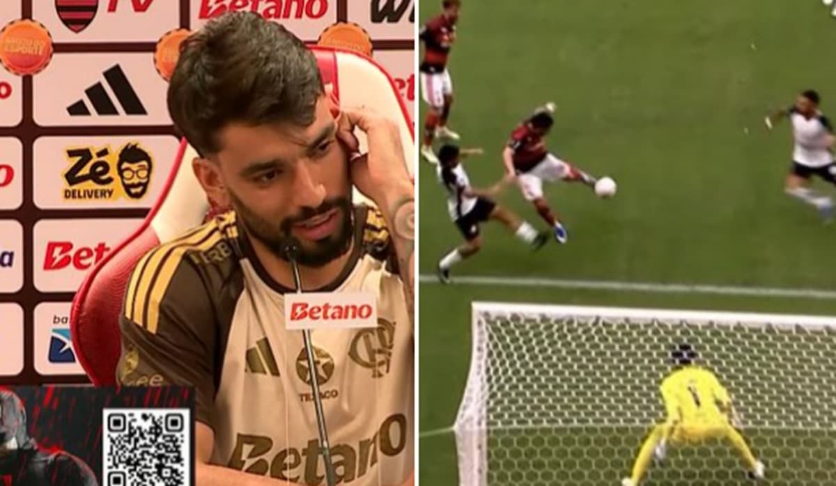 Paquetá fala na Flamengo TV após gol perdido