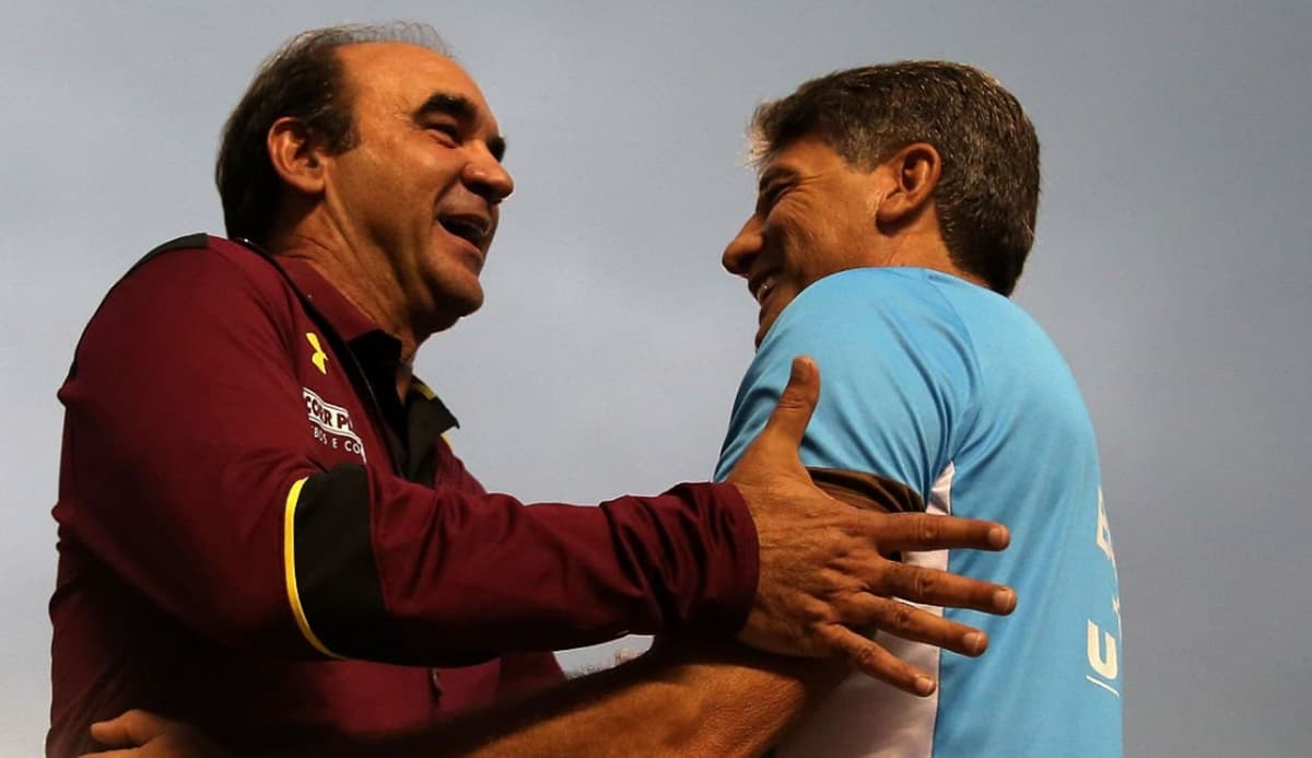 Renato Gaúcho e Ricardo Gomes, dois técnicos que já passaram pelo Flamengo