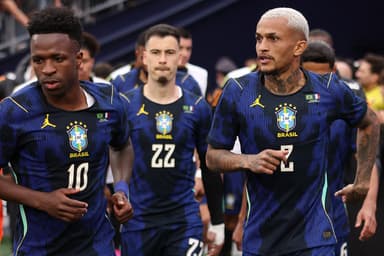 Wesley e Vini Jr na Seleção Brasileira