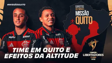 Ryan Roberto e Daniel Sales em arte de divulgação da Libertadores Sub-20