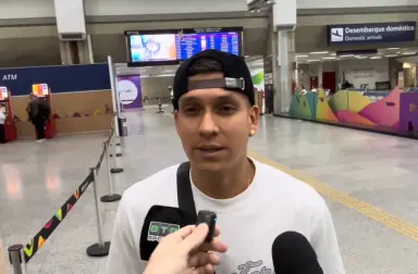 Millán concede entrevista como reforço do Fluminense