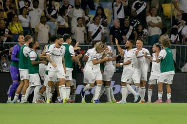 Fluminense comemora gol no Brasileirão
